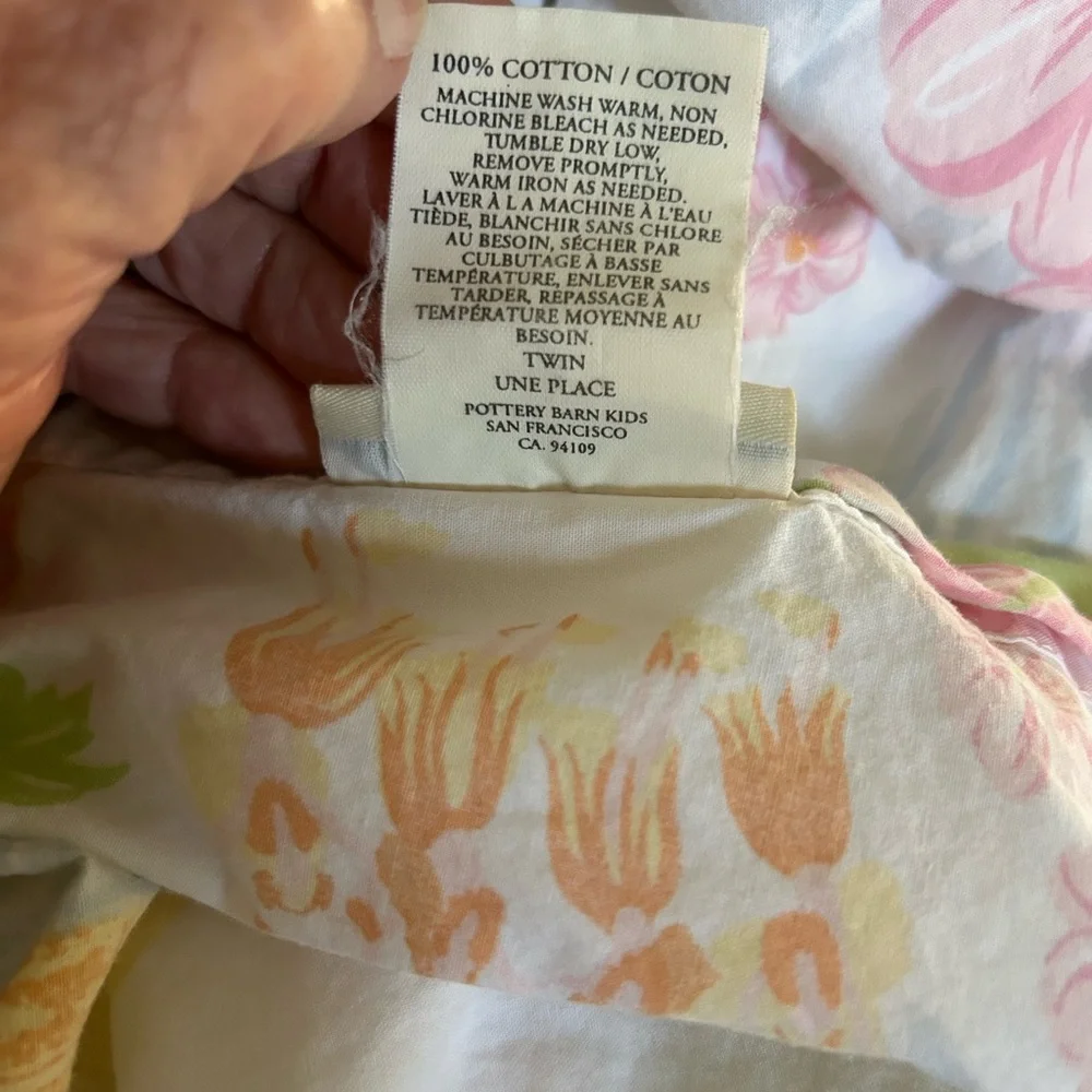 Pottery Barn Kids Tropical Island Twin Size Duvet Cover. - Picture 10 of 10